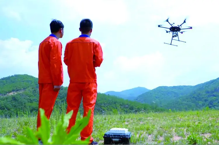 清河无人机倾斜摄影巡检拍摄